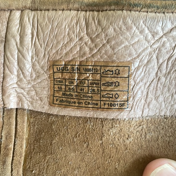 Ugg Australia Mammoth Suede Fringe Boots, EUC - Picture 8 of 10